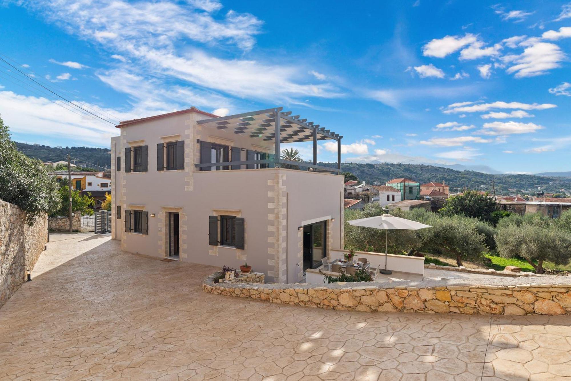 Brand New Villa Volakas By Apokoronas Villas Gavalochori エクステリア 写真