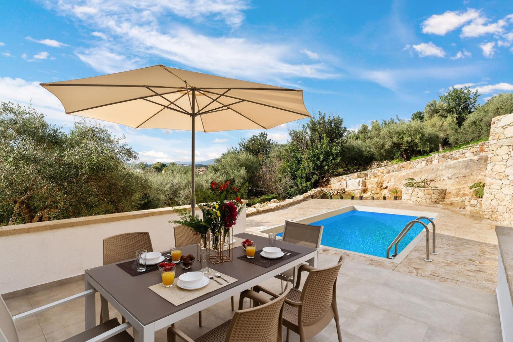 Brand New Villa Volakas By Apokoronas Villas Gavalochori エクステリア 写真