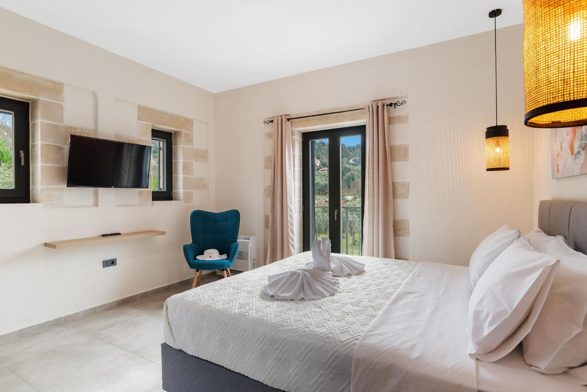 Brand New Villa Volakas By Apokoronas Villas Gavalochori エクステリア 写真