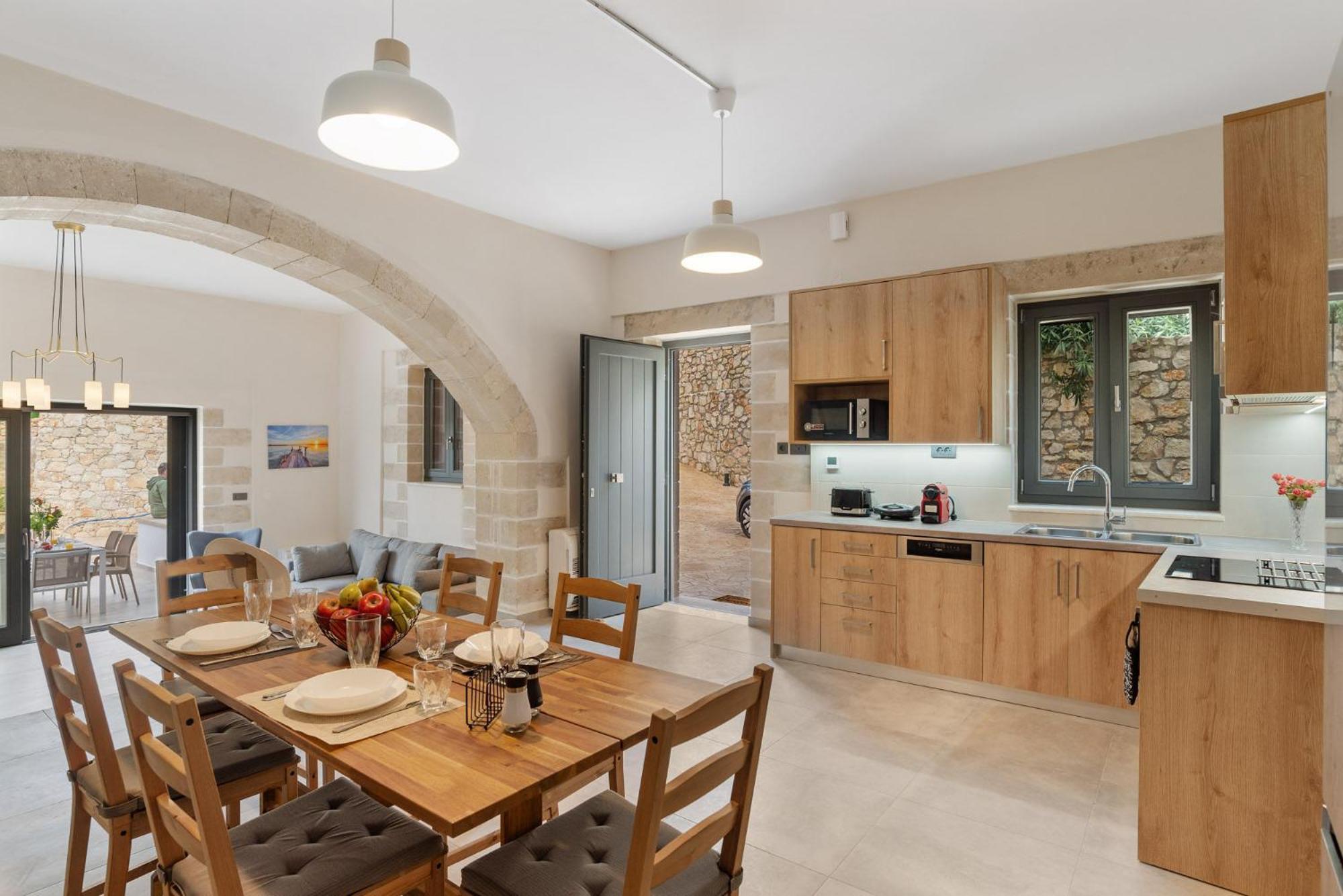 Brand New Villa Volakas By Apokoronas Villas Gavalochori エクステリア 写真