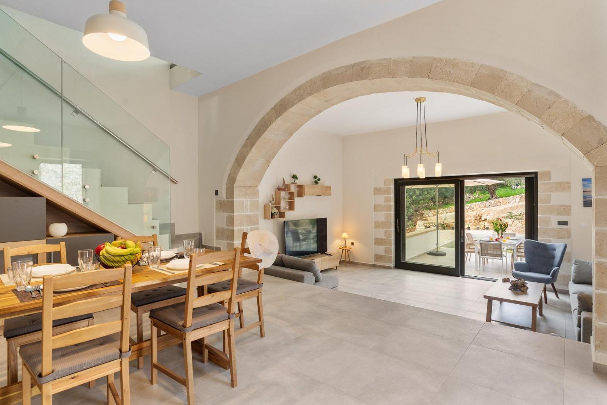 Brand New Villa Volakas By Apokoronas Villas Gavalochori エクステリア 写真
