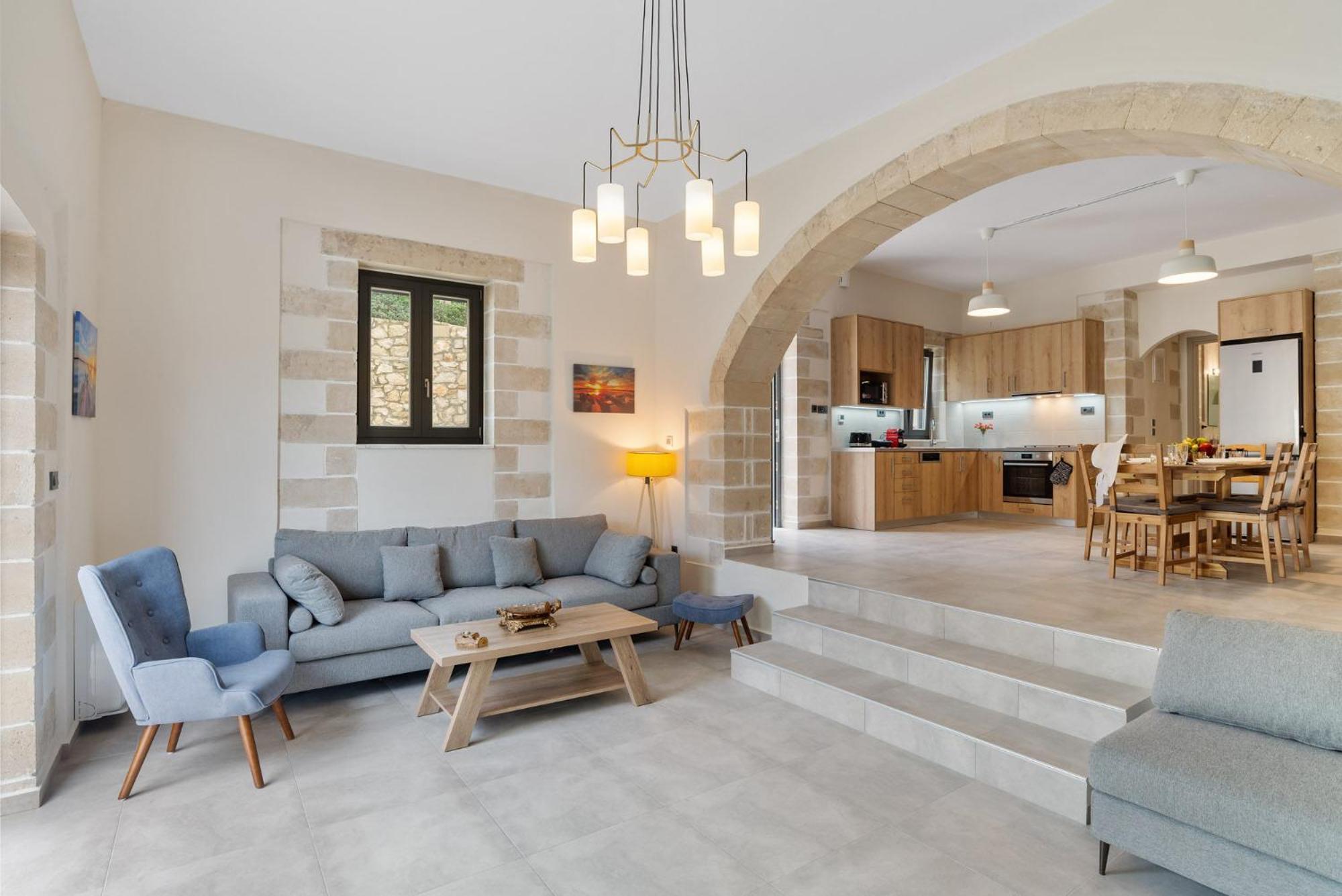 Brand New Villa Volakas By Apokoronas Villas Gavalochori エクステリア 写真